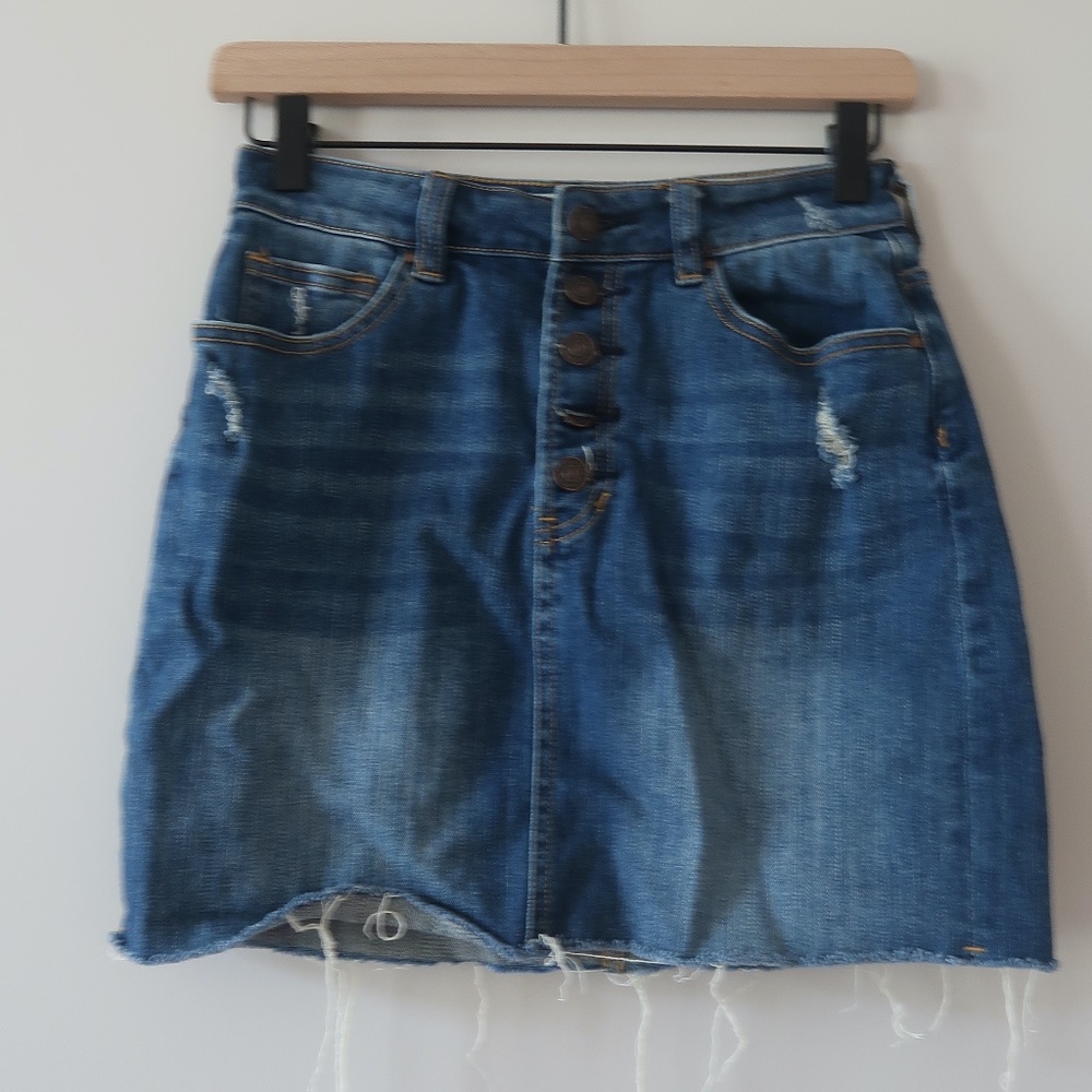 Pacsun classic denim skirt